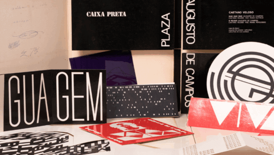 Ativação da obra Caixa Preta (1975), de Augusto de Campos e Julio Plaza